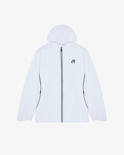 Malbon Cloudburst Rain Jacket - White