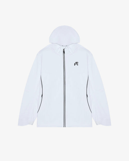 Malbon Cloudburst Rain Jacket - White