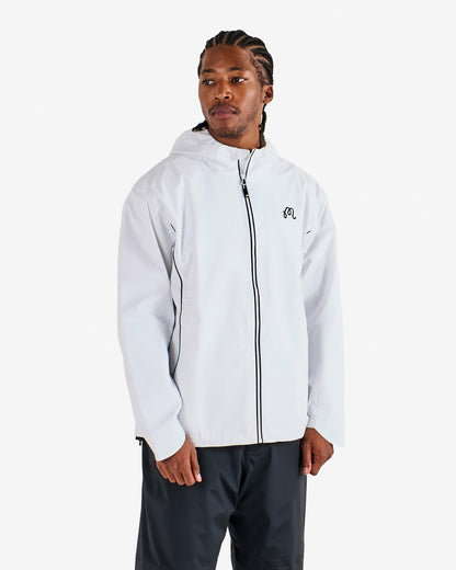 Malbon Cloudburst Rain Jacket - White