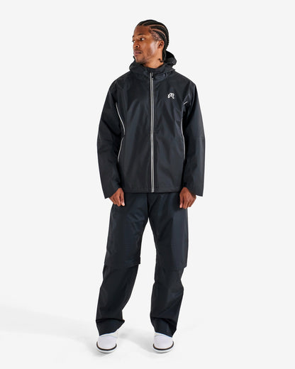 Malbon Cloudburst Rain Jacket - Black