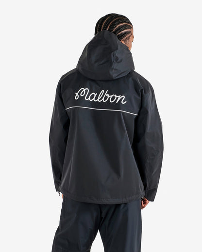 Malbon Cloudburst Rain Jacket - Black