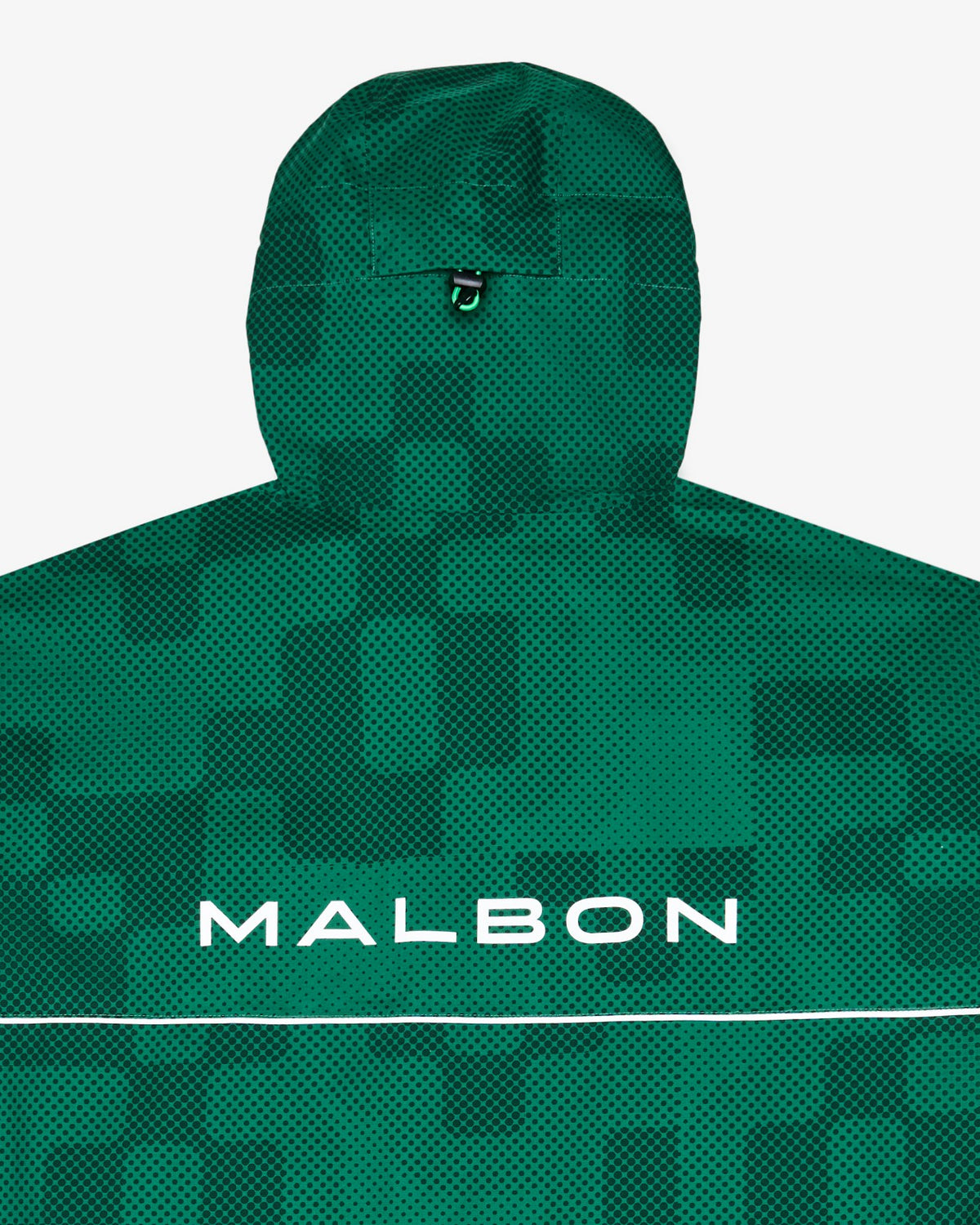 Malbon Performance Full Zip Rain Jacket - Eden