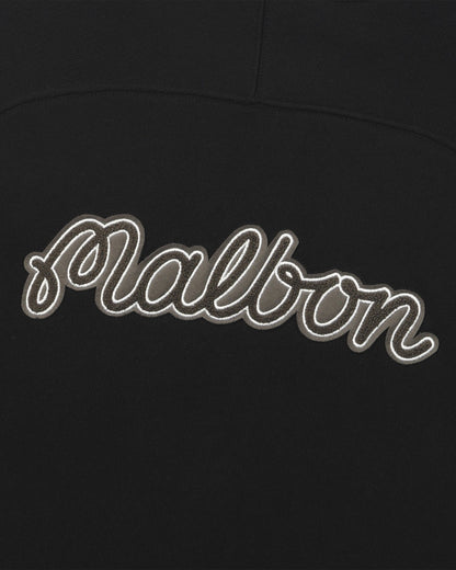 Malbon Studio Seoul Tour Divot French Terry Zip-Up - Black