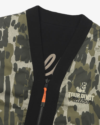 Malbon Studio Seoul Tour Divot Reversible Padded Jacket - Camo