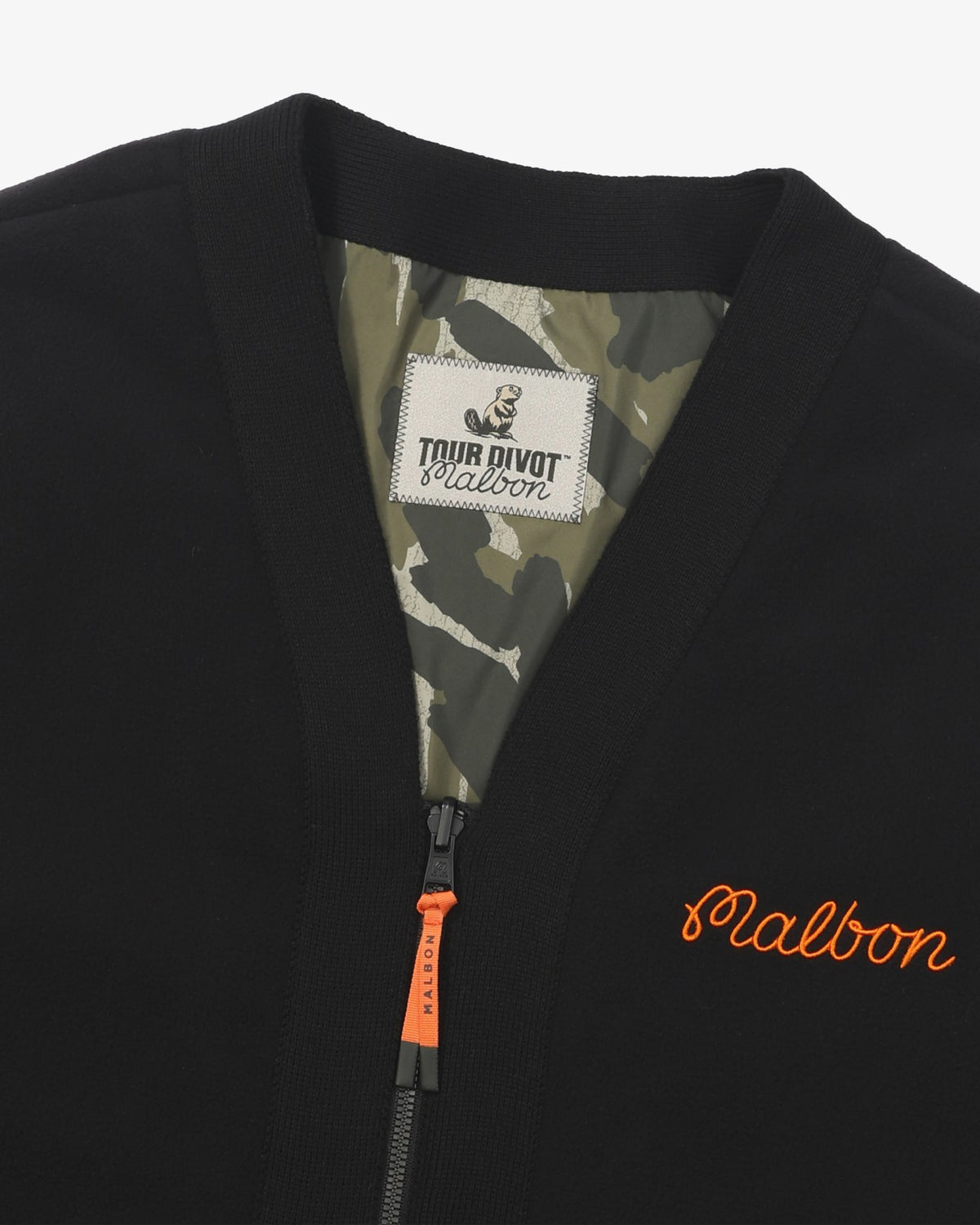 Malbon Studio Seoul Tour Divot Reversible Padded Jacket - Camo