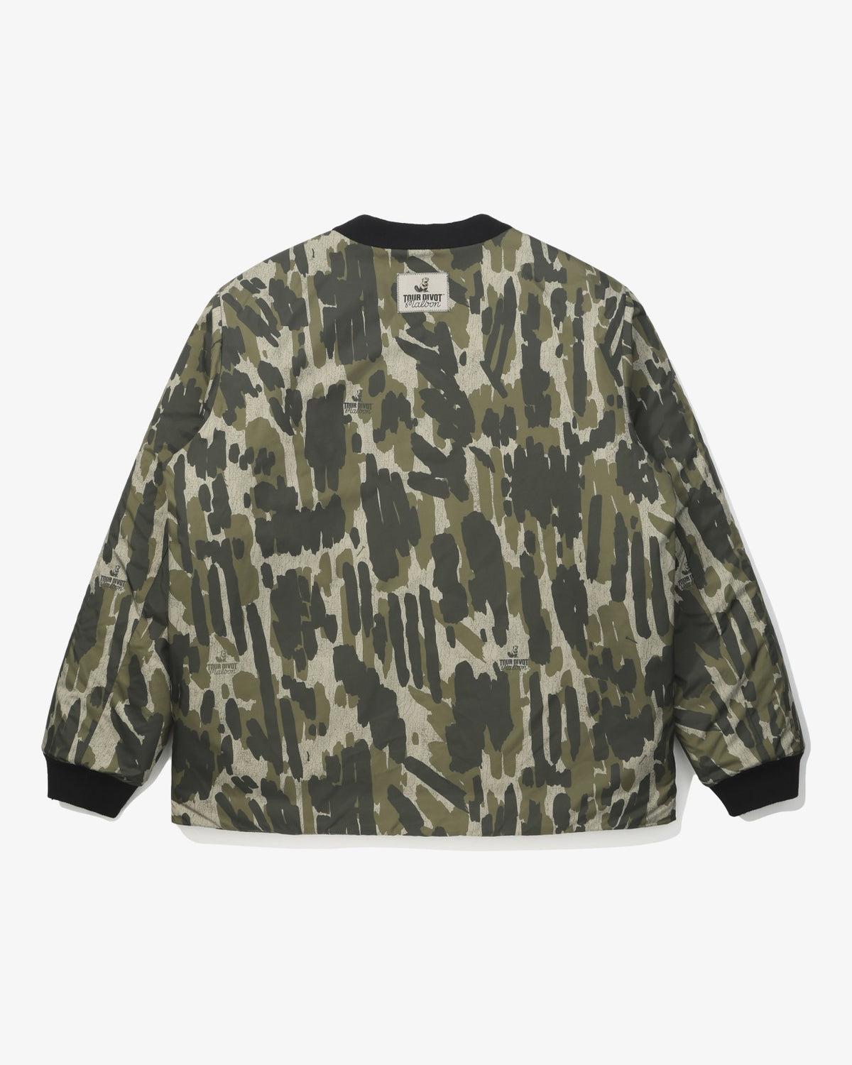 Malbon Studio Seoul Tour Divot Reversible Padded Jacket - Camo