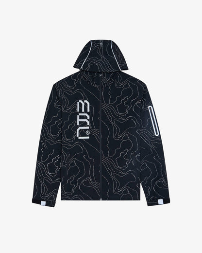 Malbon Mrc Shell Jacket - Jet Black