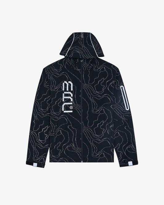 Malbon Mrc Shell Jacket - Jet Black