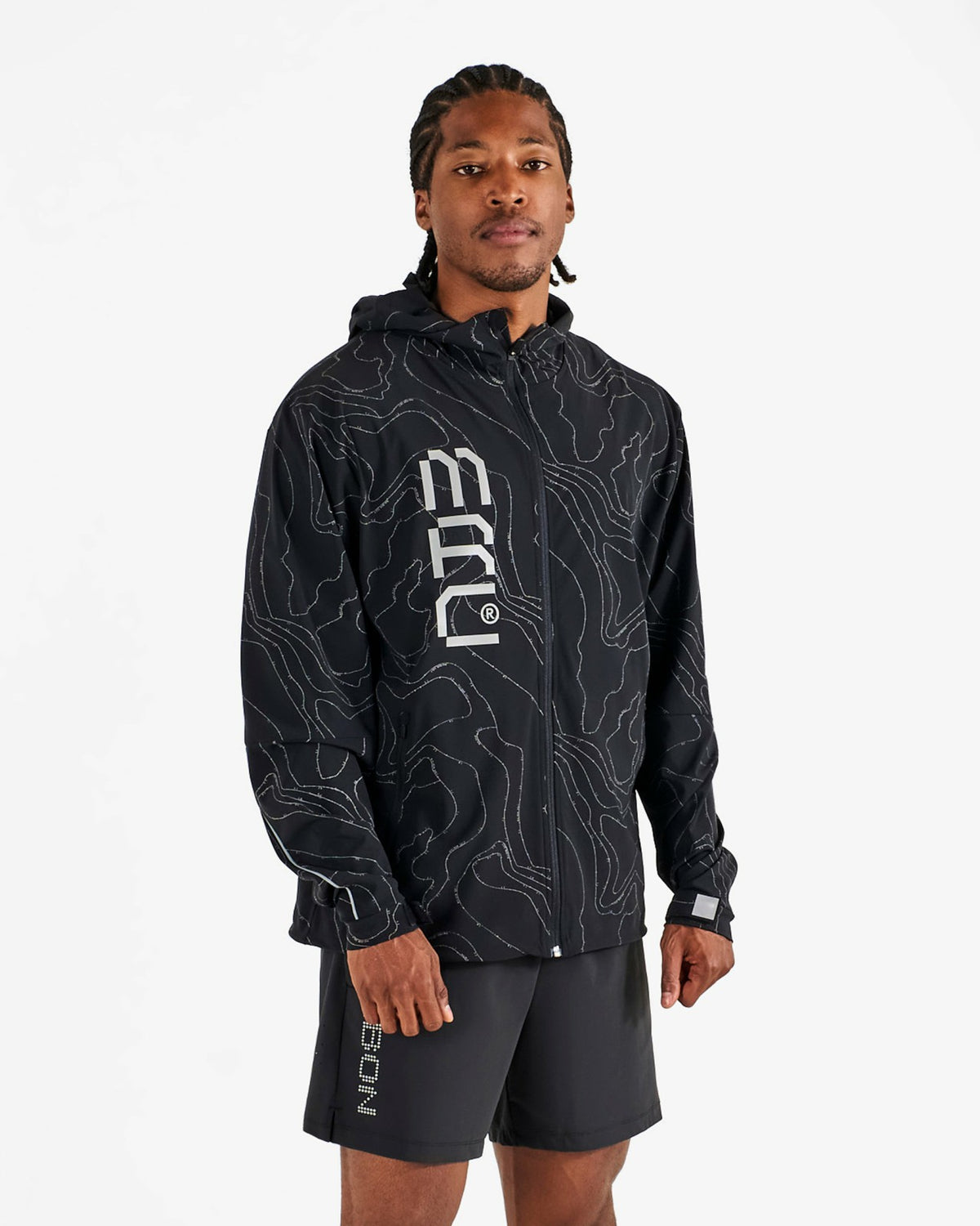 Malbon Mrc Shell Jacket - Jet Black