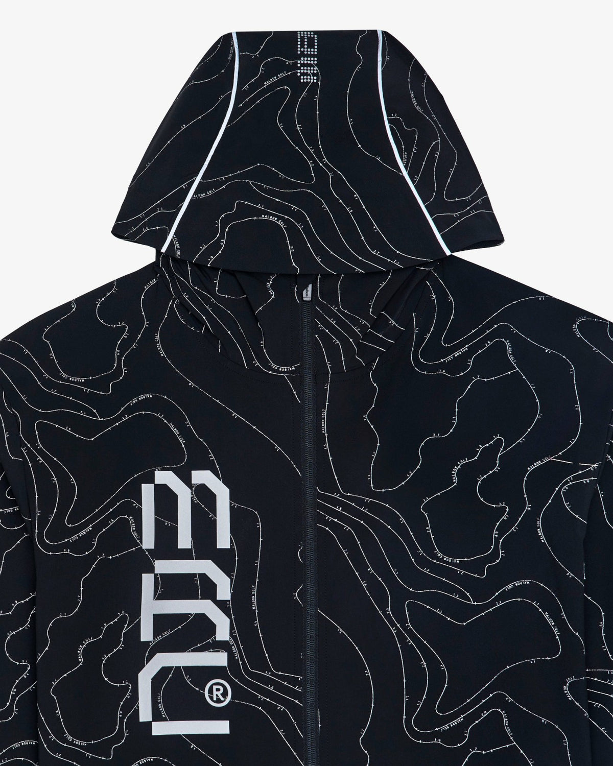 Malbon Mrc Shell Jacket - Jet Black