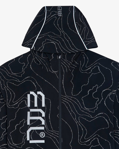 Malbon Mrc Shell Jacket - Jet Black