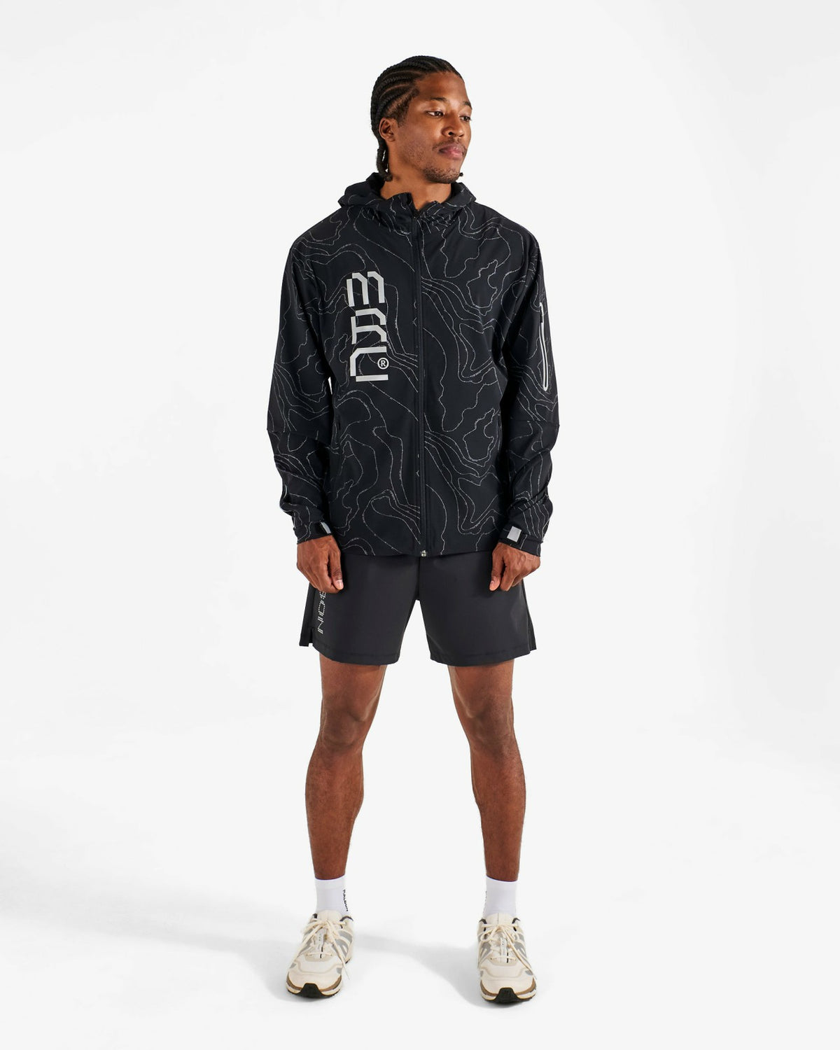 Malbon Mrc Shell Jacket - Jet Black
