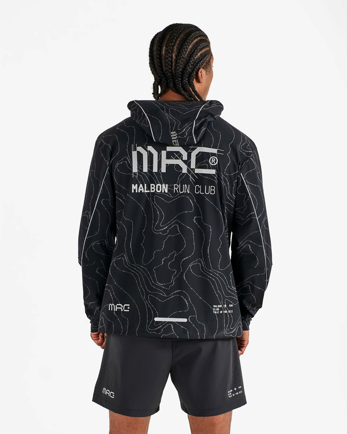 Malbon Mrc Shell Jacket - Jet Black