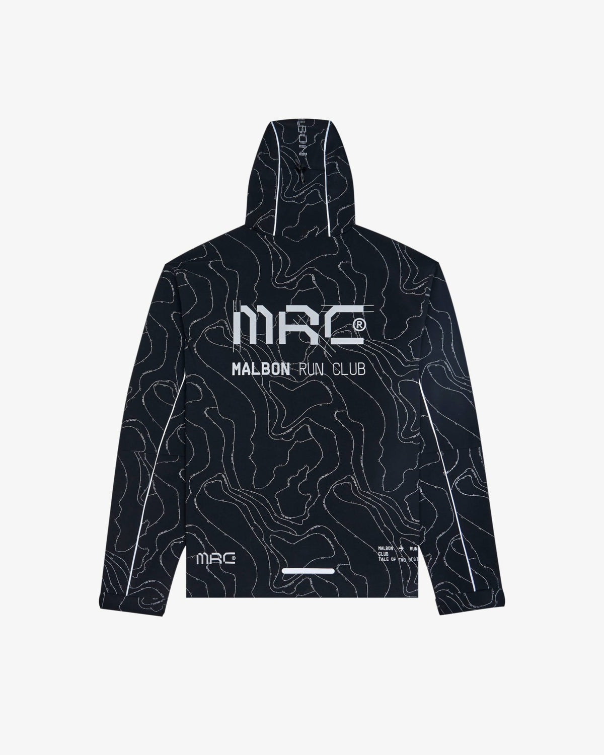 Malbon Mrc Shell Jacket - Jet Black