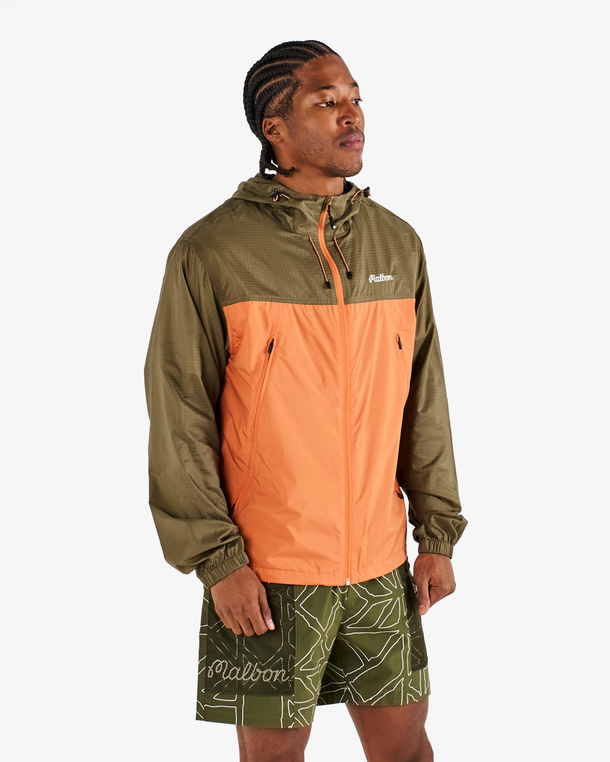 Malbon Caribe Jacket - Olivine / Marmalade