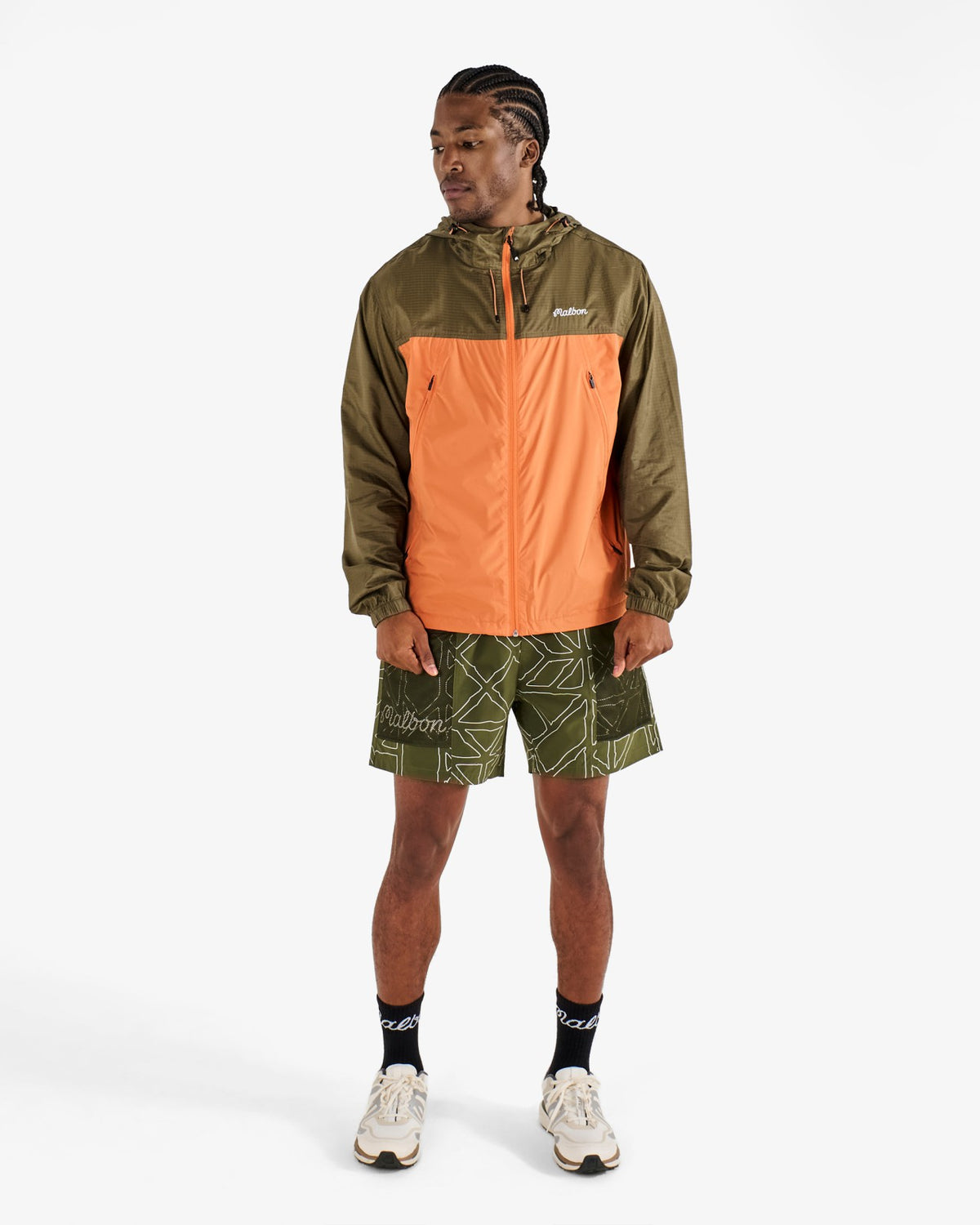 Malbon Caribe Jacket - Olivine / Marmalade