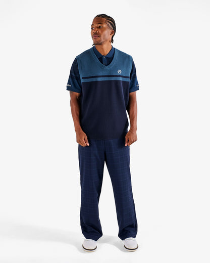 Malbon Bettinardi Sweater Vest - Maritime Blue