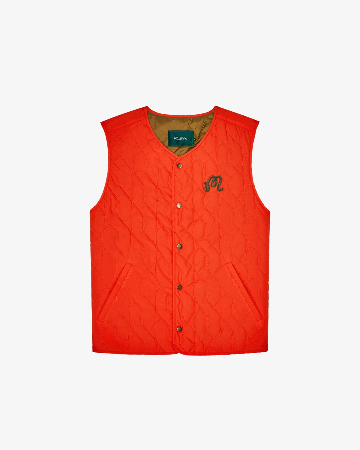 Malbon Vincenzo Vest - Grenadine Red