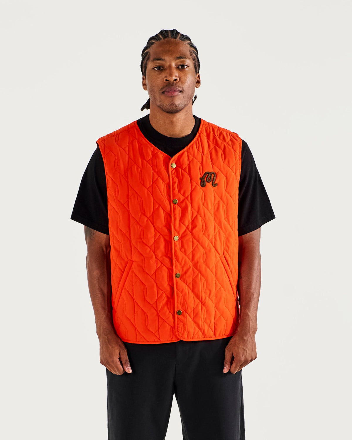 Malbon Vincenzo Vest - Grenadine Red
