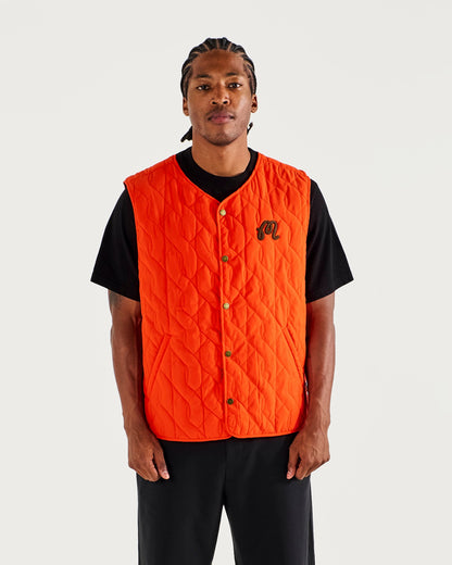 Malbon Vincenzo Vest - Grenadine Red