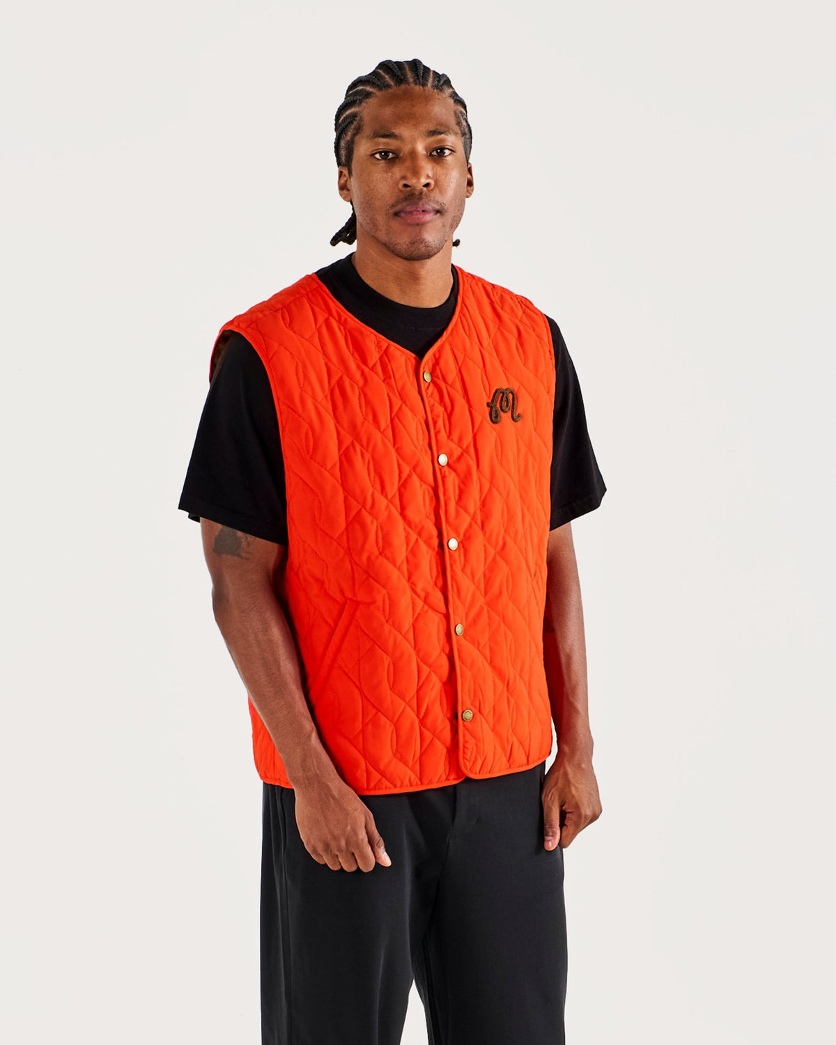 Malbon Vincenzo Vest - Grenadine Red