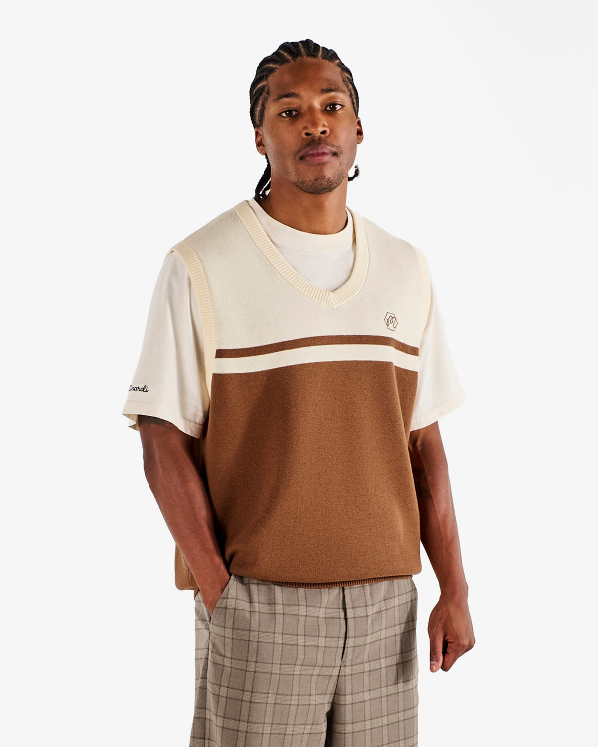 Malbon Bettinardi Sweater Vest - Rubber