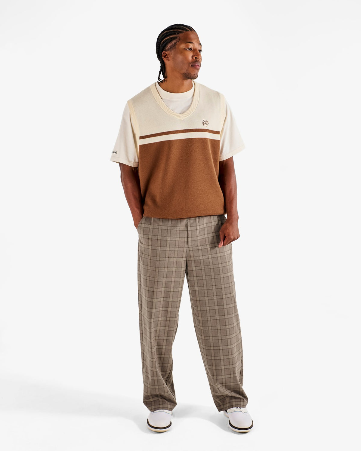 Malbon Bettinardi Sweater Vest - Rubber