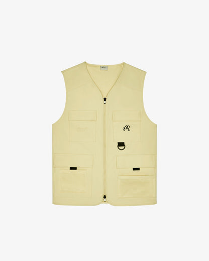 Malbon Bird Watching Vest - Aloe Wash