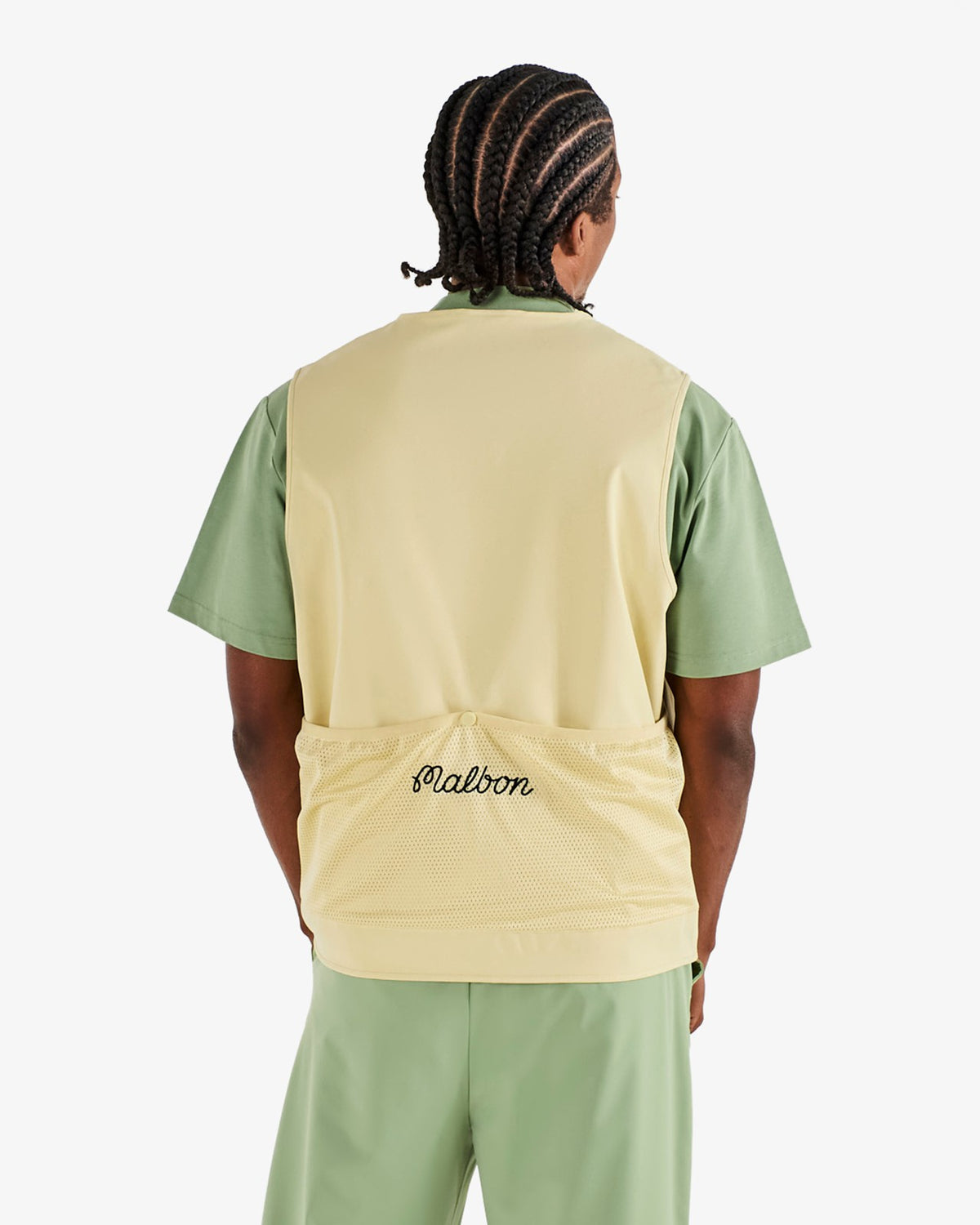 Malbon Bird Watching Vest - Aloe Wash