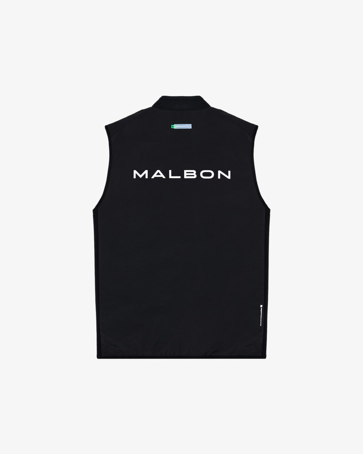 Malbon Performance Ribbed Panel Vest - Black