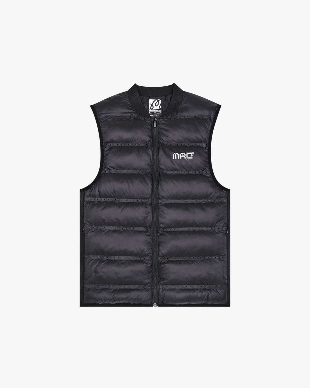 Malbon Mrc Padded Vest - Jet Black