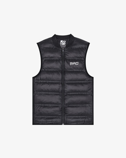 Malbon Mrc Padded Vest - Jet Black