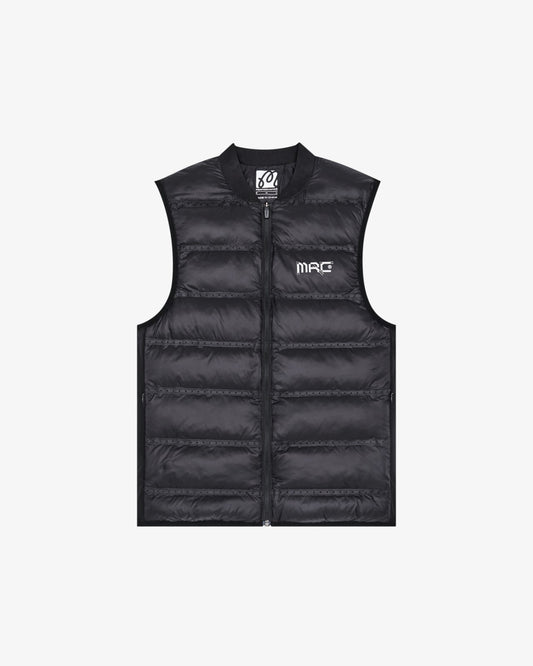 Malbon Mrc Padded Vest - Jet Black