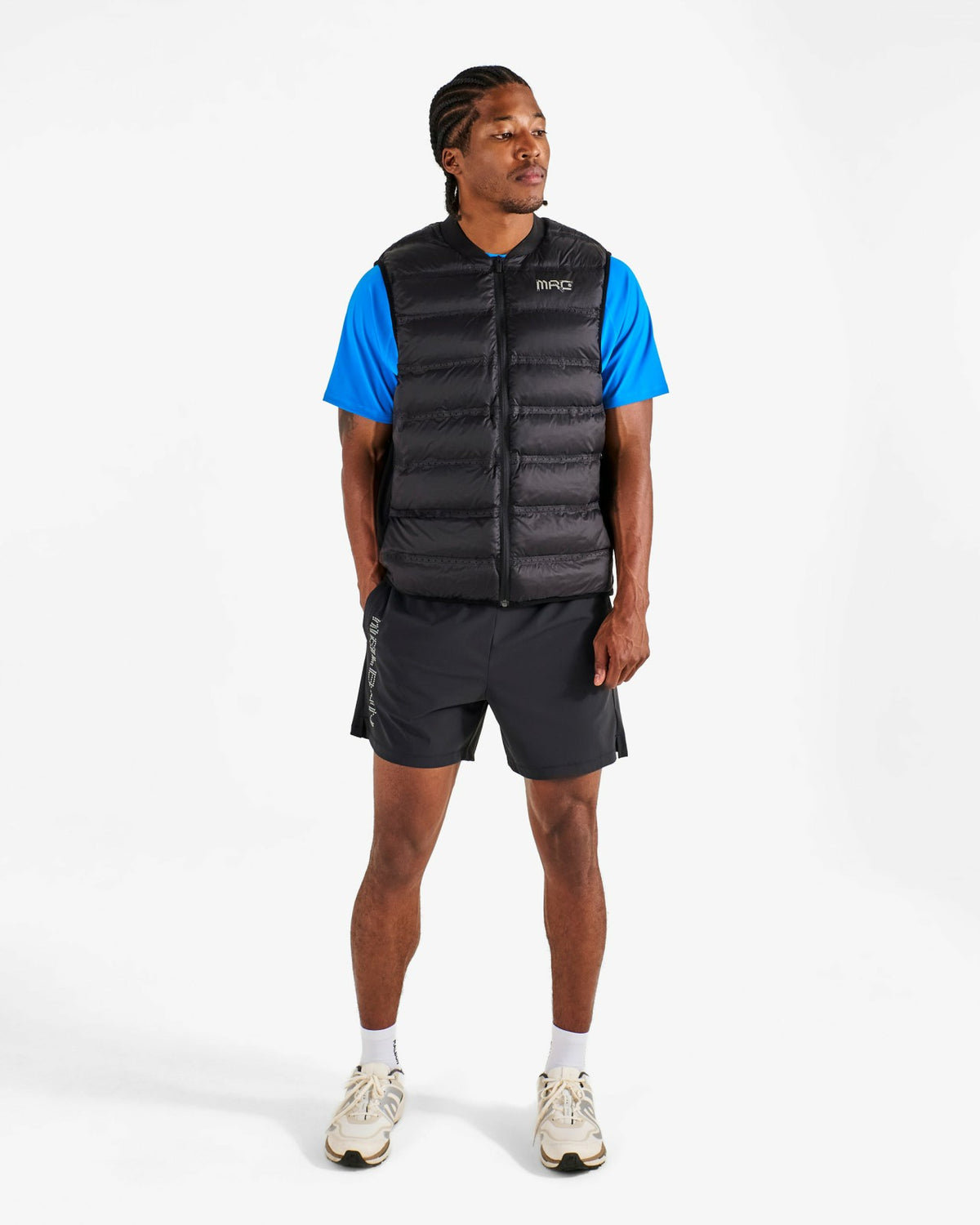 Malbon Mrc Padded Vest - Jet Black