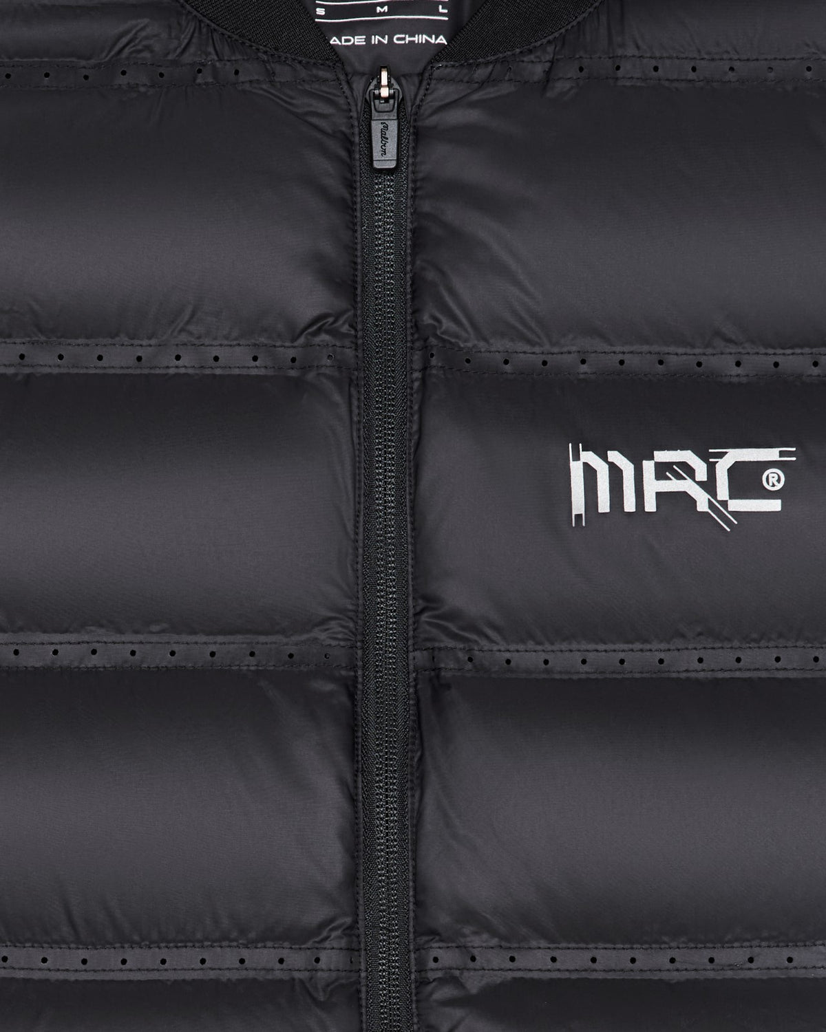 Malbon Mrc Padded Vest - Jet Black