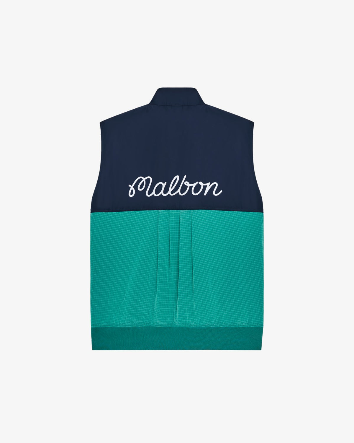 Malbon Finca Vest - Black / Marine Green