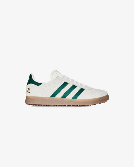 Malbon Malbon Gazelle Golf Shoe - Ivory / Malbon Green