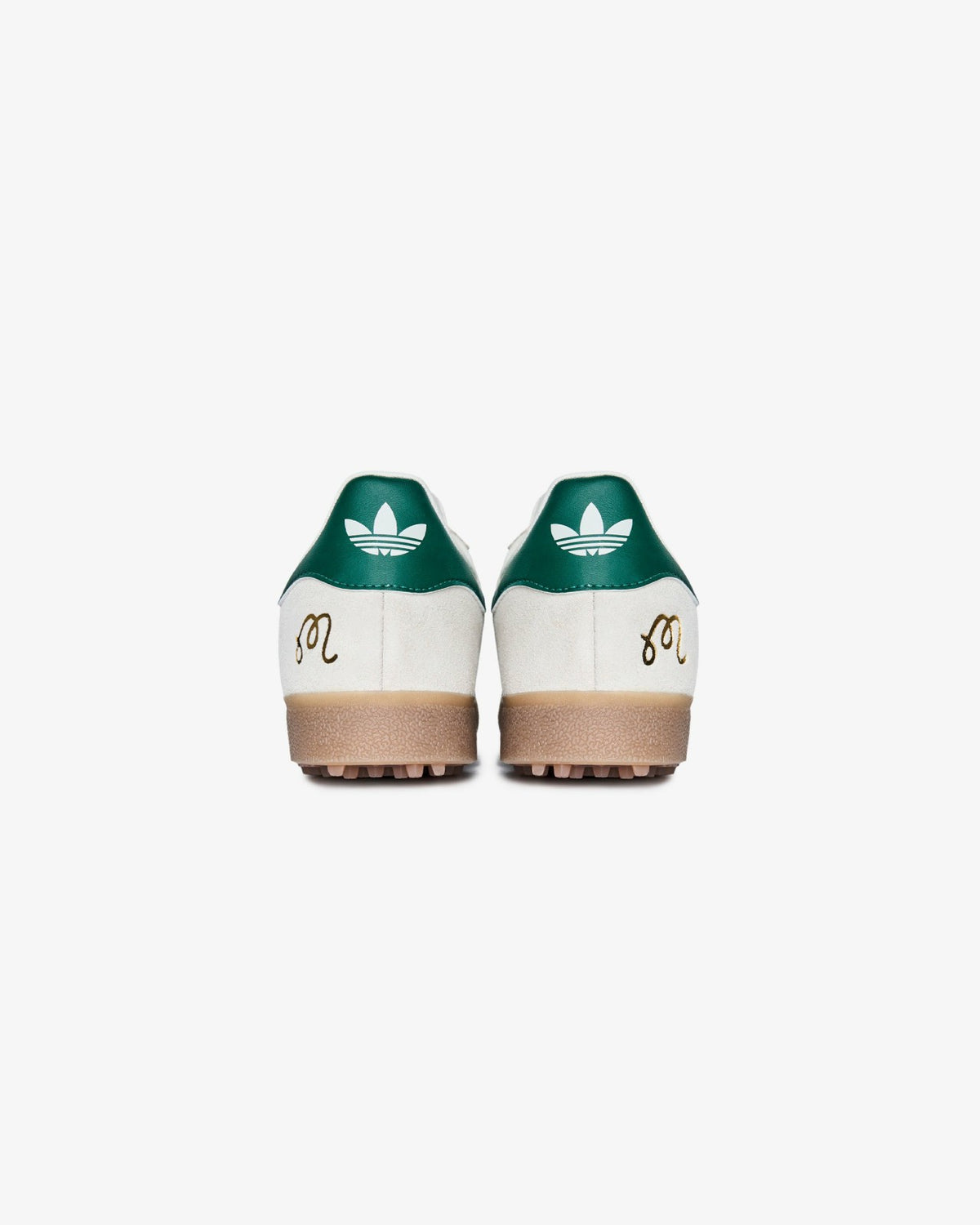 Malbon Malbon Gazelle Golf Shoe - Ivory / Malbon Green