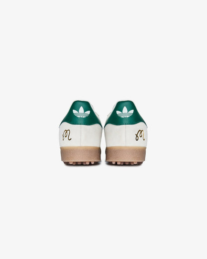 Malbon Malbon Gazelle Golf Shoe - Ivory / Malbon Green