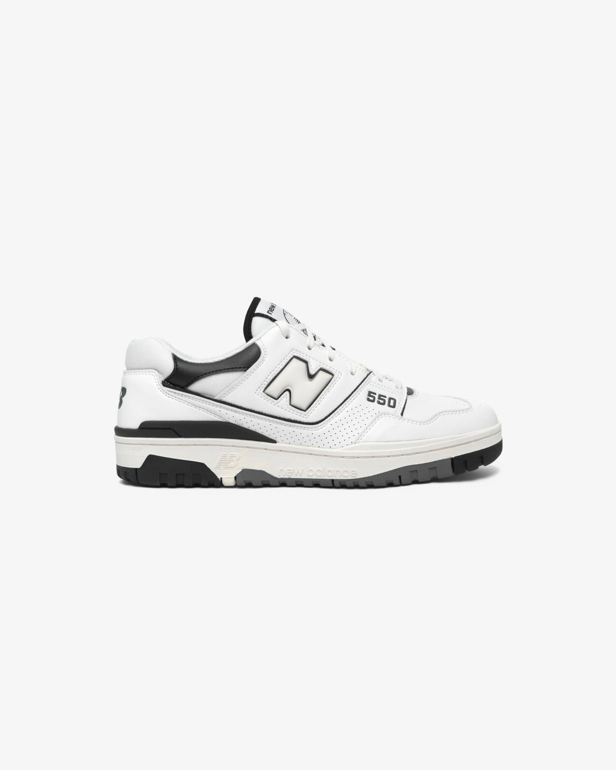 Malbon New Balance 550 Golf Shoe - White/Black