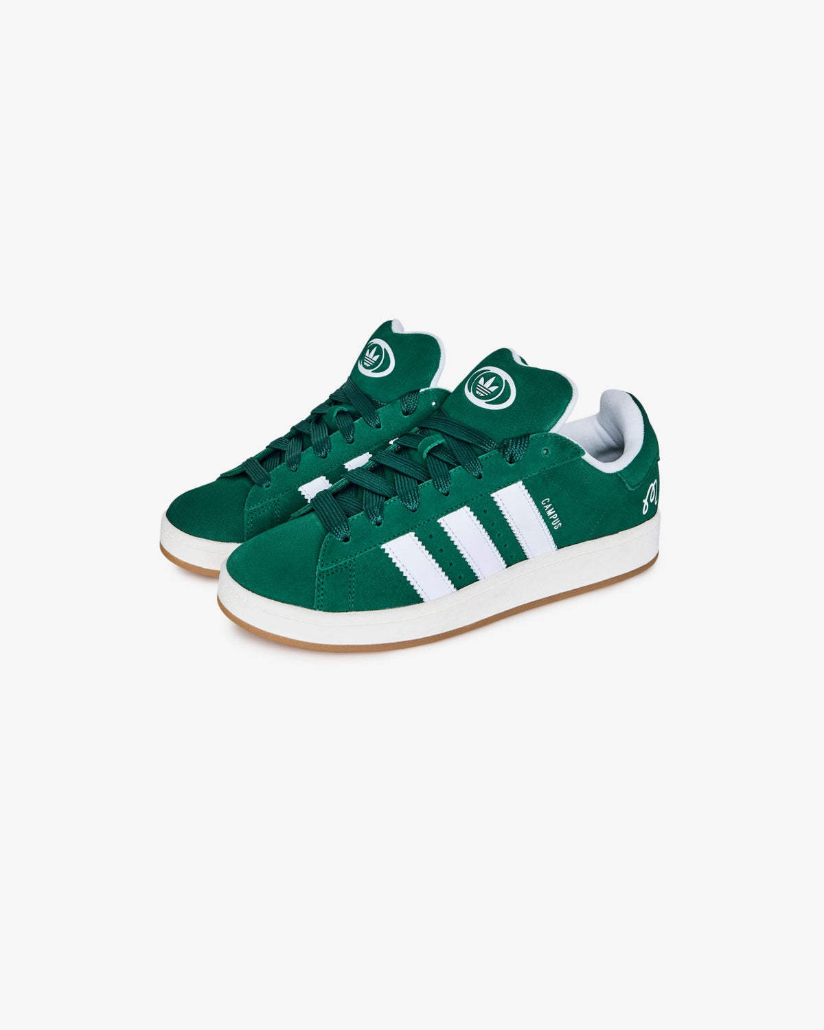 Malbon Malbon X Adidas Campus Golf Shoe - Dark Green