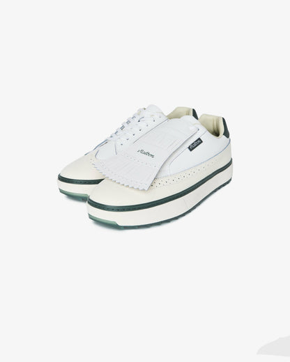 Malbon Course Golf Shoe - Ivory / Green