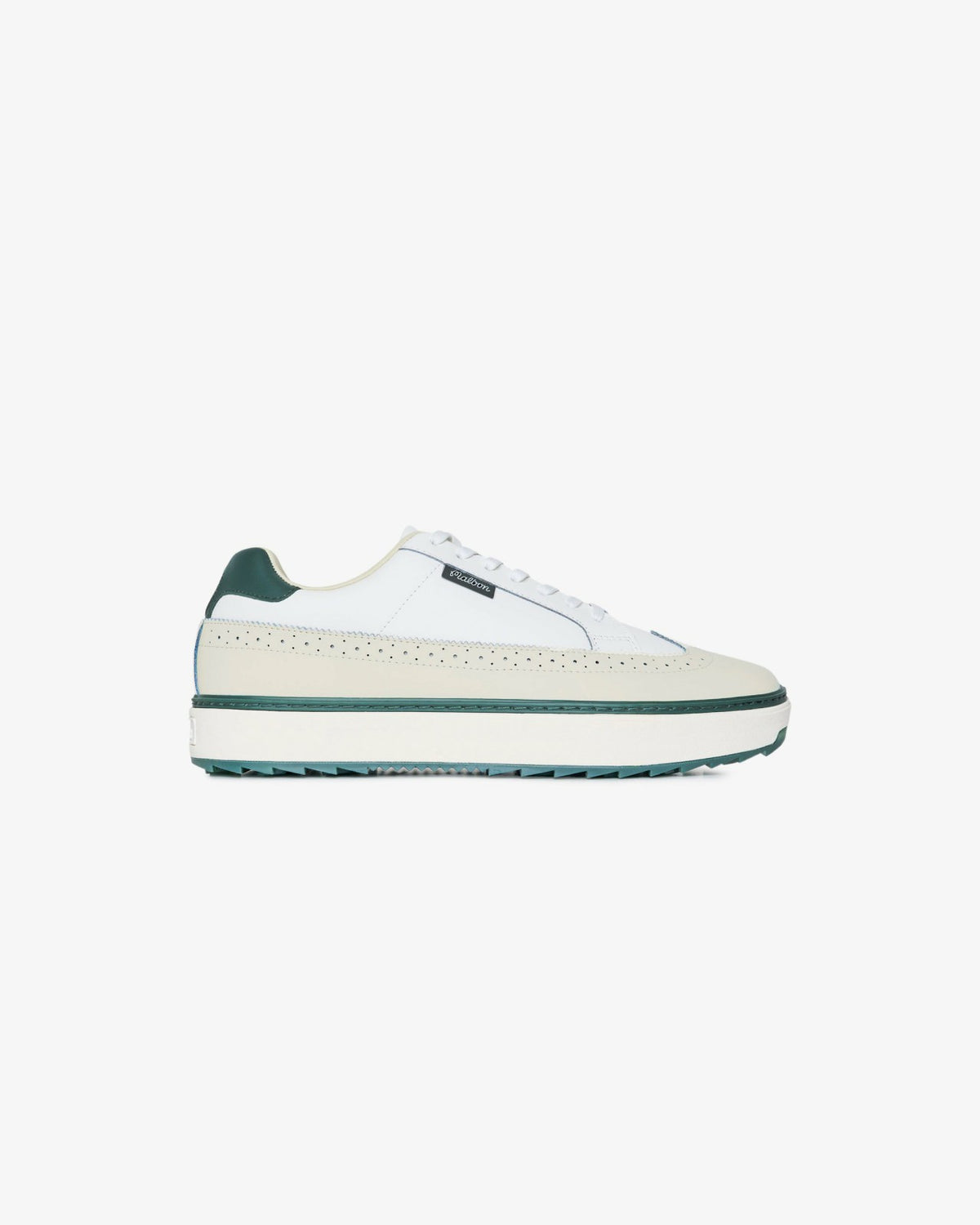 Malbon Course Golf Shoe - Ivory / Green