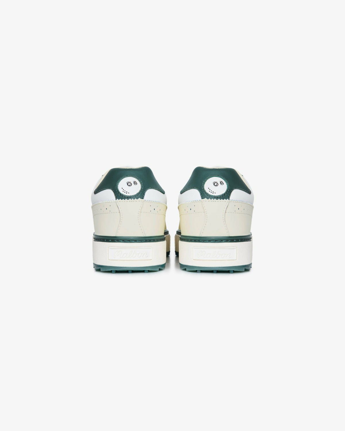 Malbon Course Golf Shoe - Ivory / Green