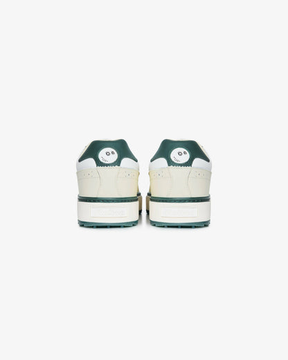 Malbon Course Golf Shoe - Ivory / Green