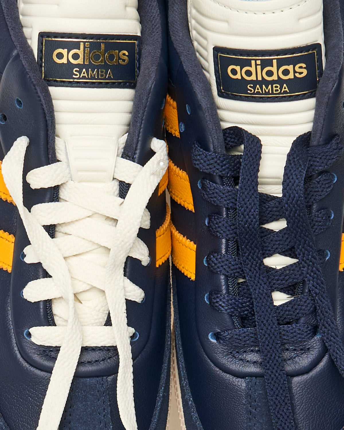 Malbon Malbon Samba Golf Shoe - Navy / Saffron