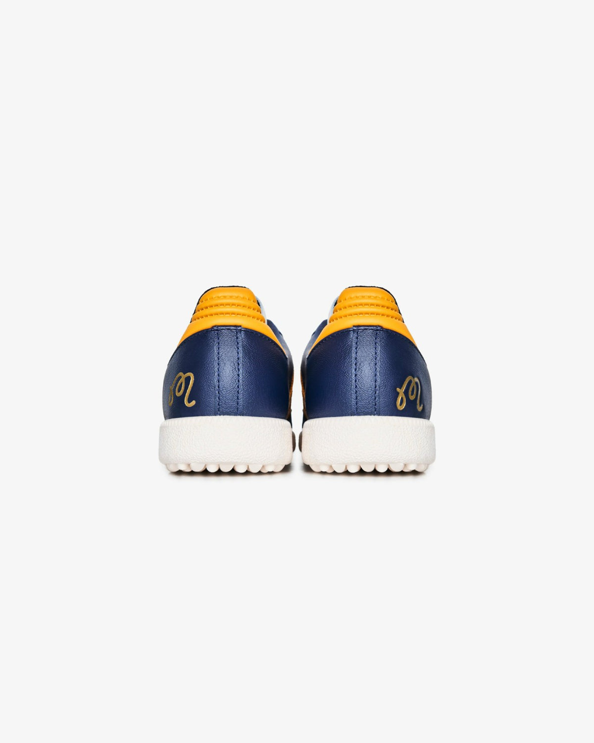 Malbon Malbon Samba Golf Shoe - Navy / Saffron