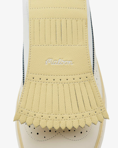 Malbon Course Golf Shoe - Ivory / Yellow