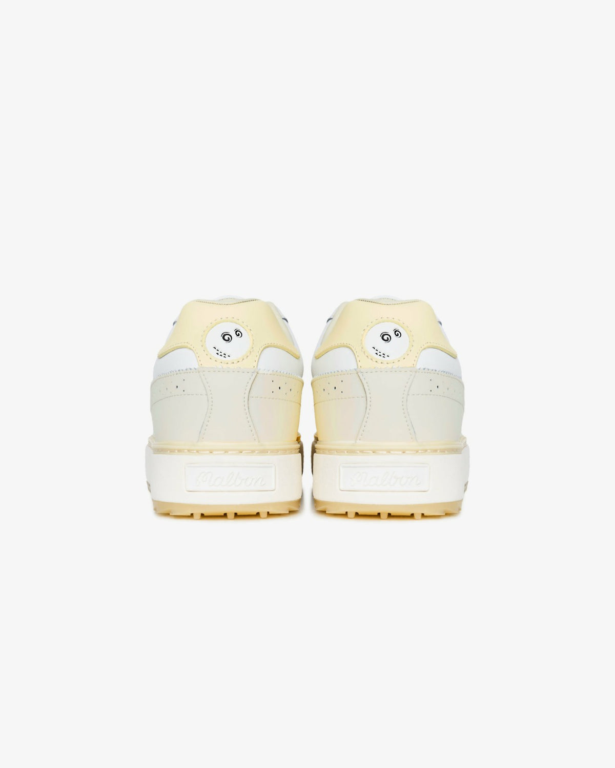 Malbon Course Golf Shoe - Ivory / Yellow