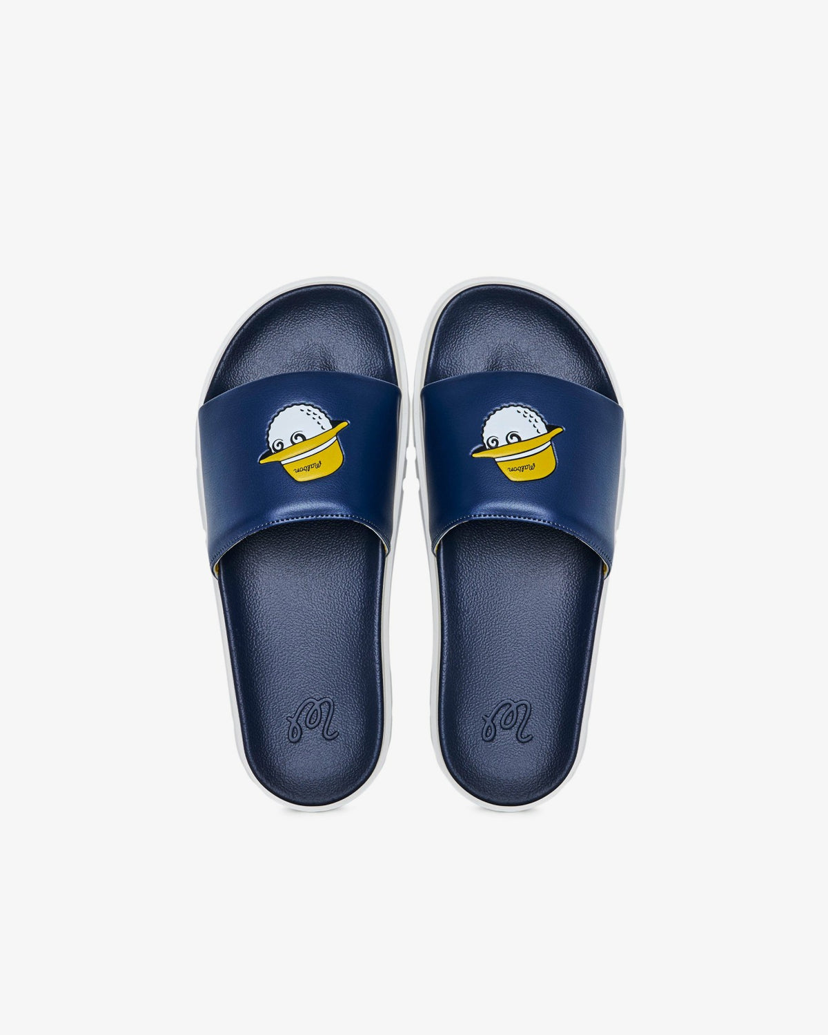 Malbon Buckets Slide - Navy